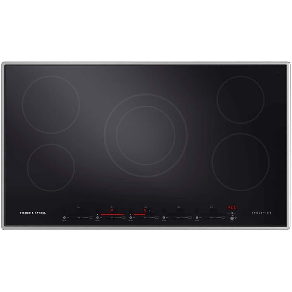 Fisher & Paykel - 36" Electric Induction Cooktop - Front_Zoom