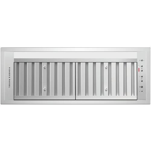 Fisher & Paykel - 29" Externally Vented Range Hood - Stainless Steel/Aluminum - Front_Standard