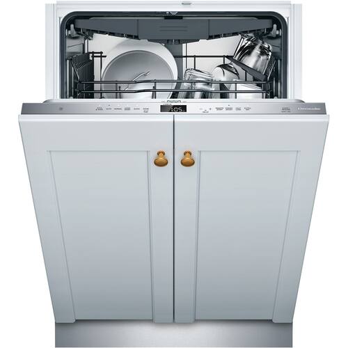 Thermador - 24" Top Control Built-In Dishwasher with Stainless Steel Tub - Front_Standard