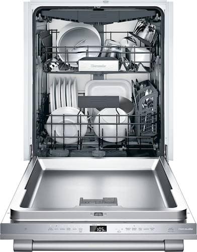 Thermador - 24" Top Control Built-In Dishwasher with Stainless Steel Tub - Stainless steel - Alt_View_Standard_11