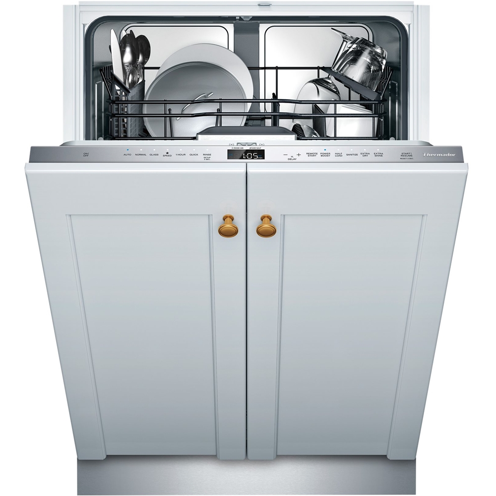 Thermador 24" Top Control BuiltIn Dishwasher with Stainless Steel