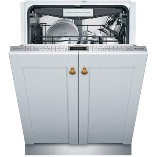 Thermador - 24" Top Control Built-In Dishwasher with Stainless Steel Tub - Front_Standard