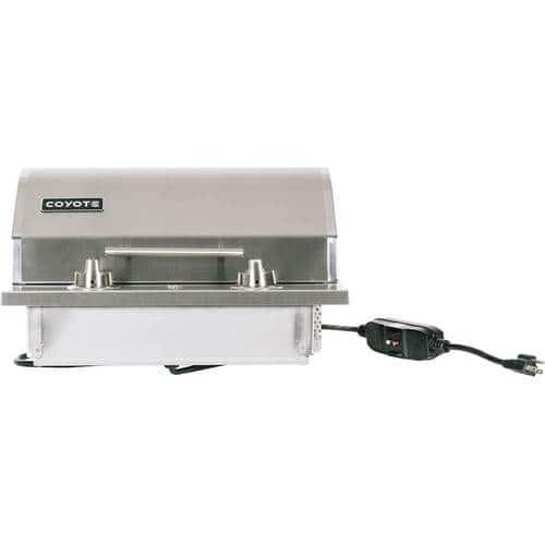 Coyote - Island Cart for C1EL120SM Electric Grill - Stainless Steel - Alt_View_Standard_13