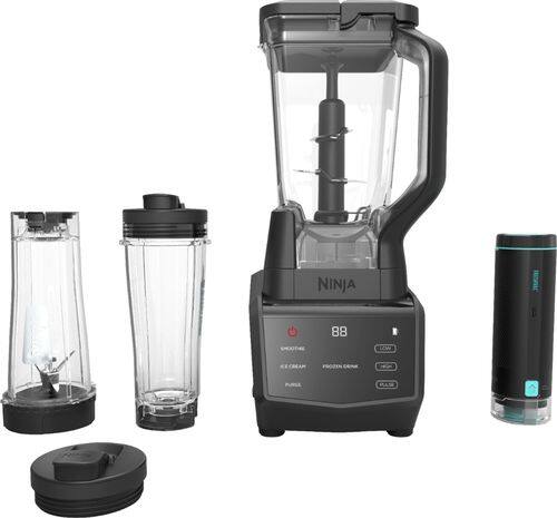 Ninja - Smart Screen 72-Oz. Blender DUO with FreshVac - Black