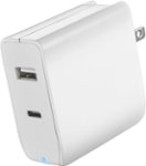 Insignia - Power Adapter with USB-C - White