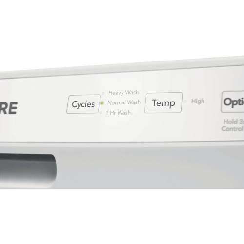Frigidaire - 24" Front Control Tall Tub Built-In Dishwasher - White - Alt_View_Standard_11