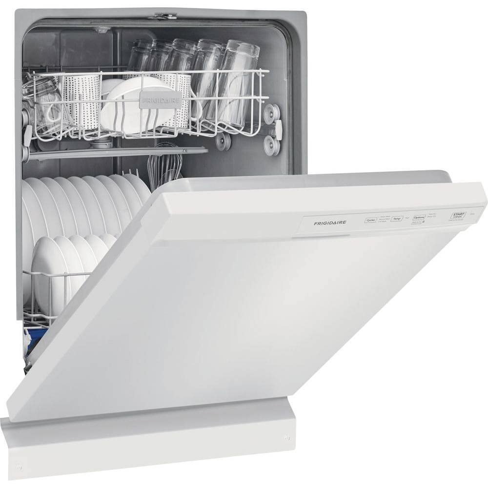Frigidaire - 24" Front Control Tall Tub Built-In Dishwasher - White - Alt_View_Standard_16
