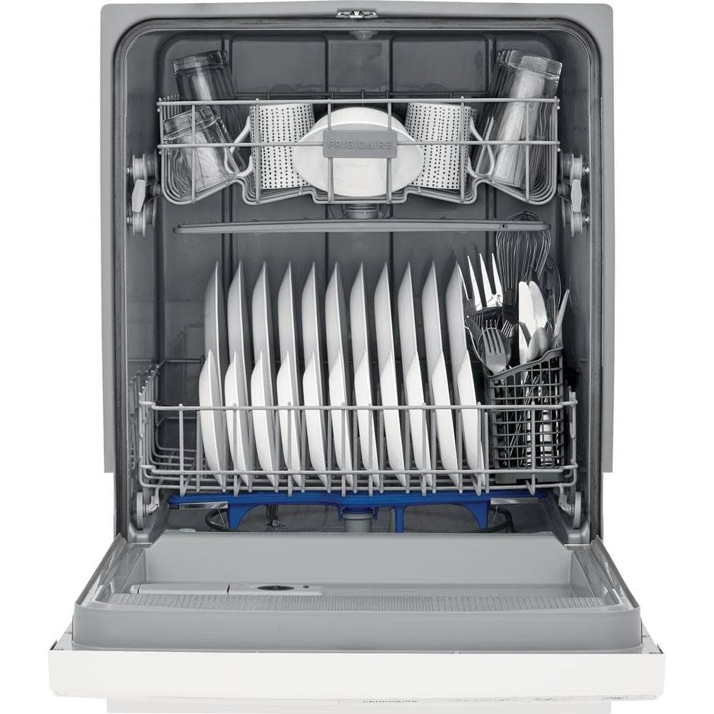 Frigidaire - 24" Front Control Tall Tub Built-In Dishwasher - White - Alt_View_Standard_18