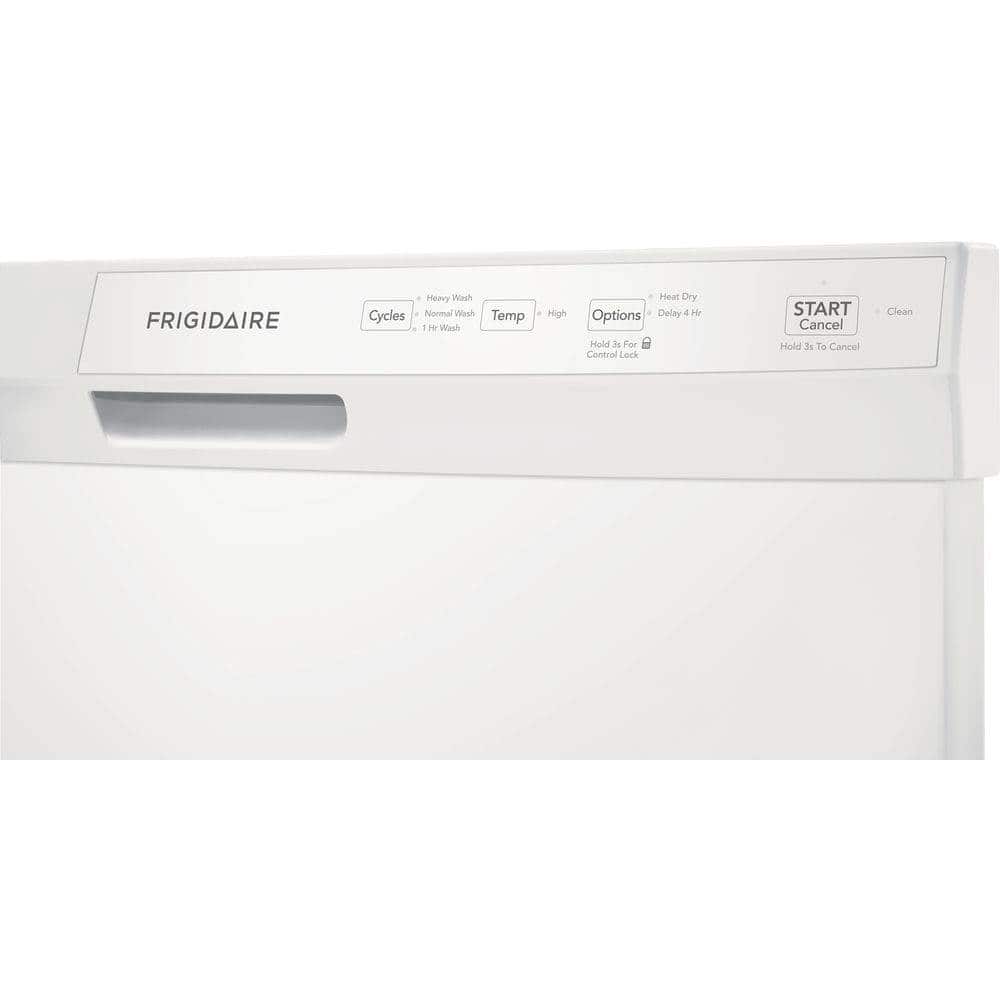 Frigidaire - 24" Front Control Tall Tub Built-In Dishwasher - White - Alt_View_Standard_1
