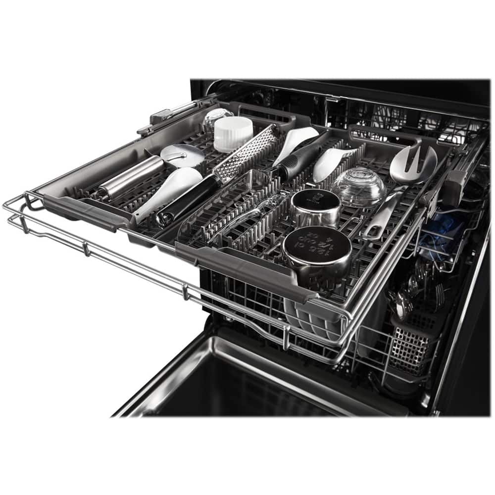 Maytag - 24" Top Control Built-In Dishwasher with Stainless Steel Tub - White - Alt_View_Standard_13