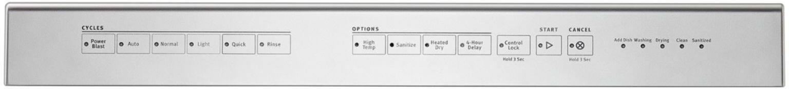 Maytag - 24" Front Control Built-In Dishwasher with Stainless Steel Tub - Stainless steel - Alt_View_Standard_1