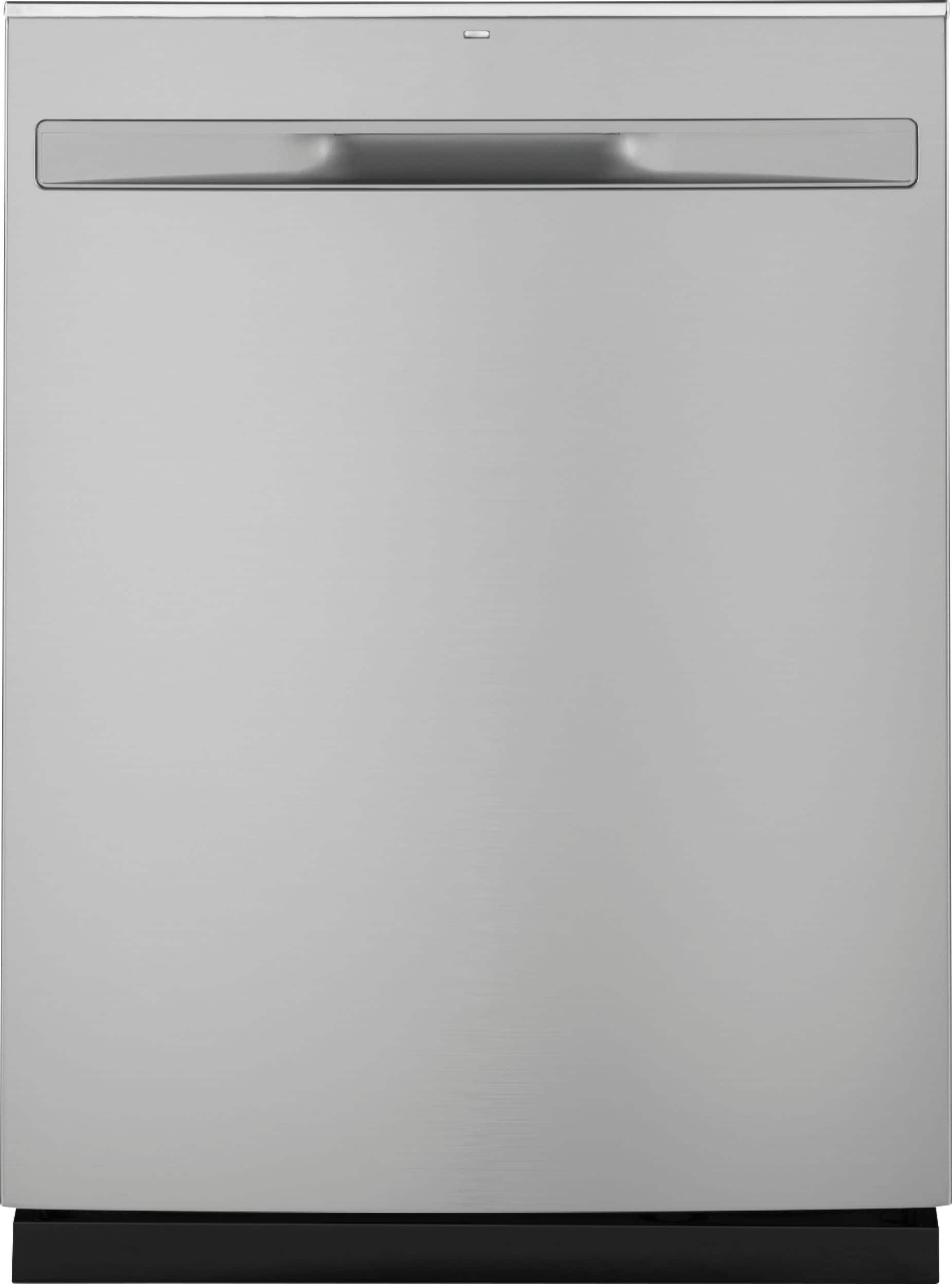GE - 24" Top Control Tall Tub Built-In Dishwasher - Stainless steel - Front_Zoom