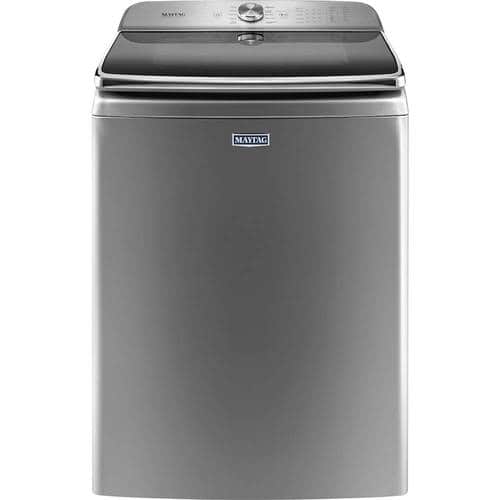 Maytag - 6.0 Cu.Ft. 10-Cycle Top-Loading Washer - Metallic Slate - Front_Standard