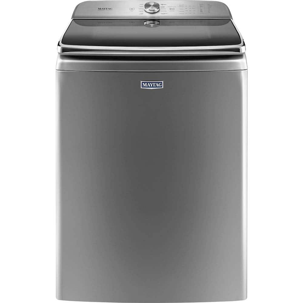 Maytag - 6.0 Cu.Ft. 10-Cycle Top-Loading Washer - Metallic Slate - Front_Zoom