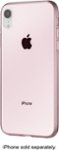 Dynex - Ultrathin Skin Case for Apple® iPhone® XR - Pink/Semi-Clear
