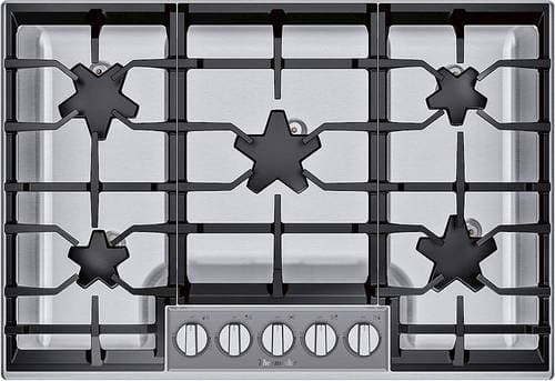 Thermador - MASTERPIECE SERIES 31" Gas Cooktop - Stainless steel - Front_Standard