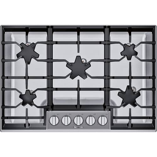 Thermador - MASTERPIECE SERIES 31" Gas Cooktop - Stainless steel - Front_Standard