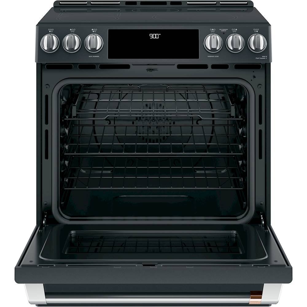 Café 5.7 Cu. Ft. SlideIn Electric Induction Convection Range Matte