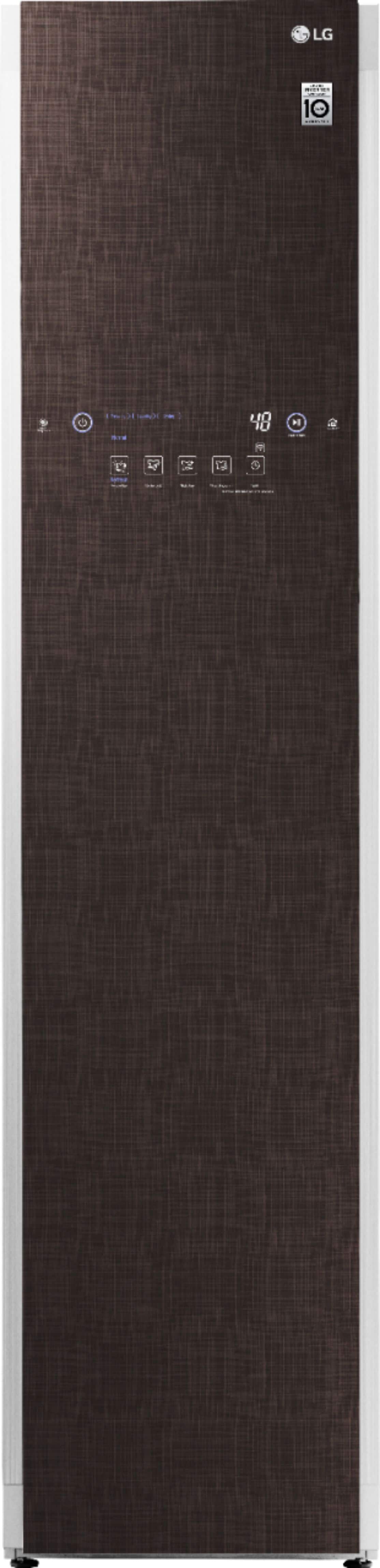 LG - Styler Steam Clothing Care System - Espresso Dark Brown - Front_Zoom