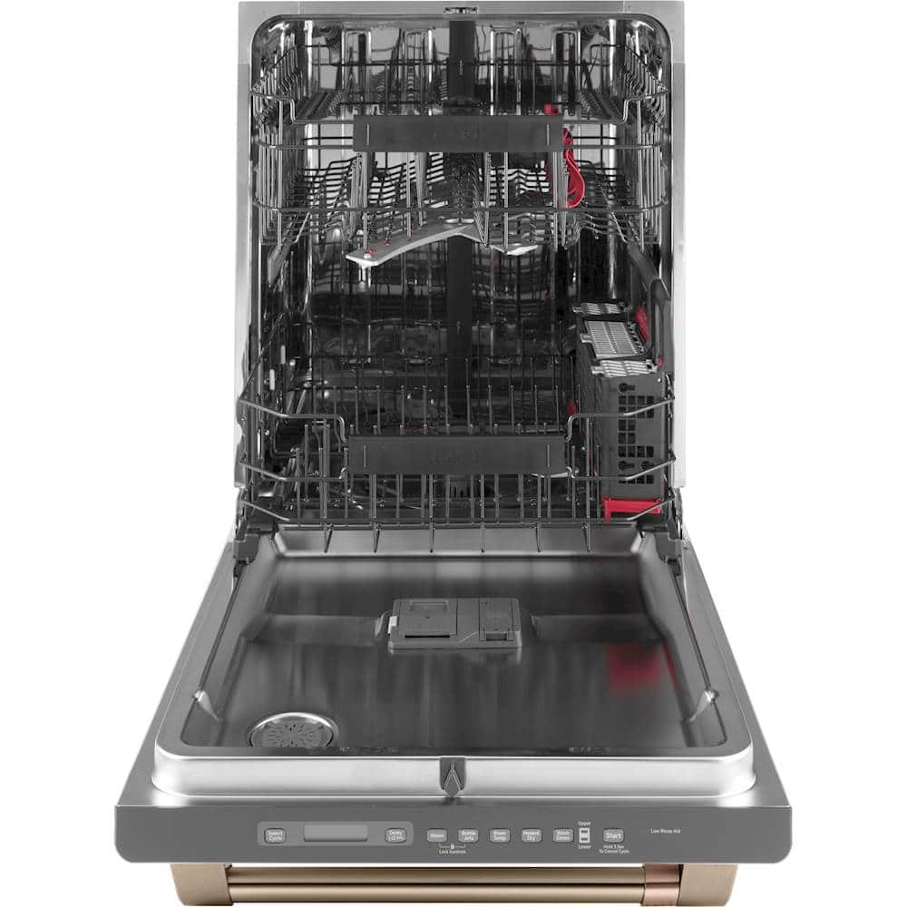 Café - 24" Top Control Tall Tub Built-In Dishwasher with Stainless Steel Tub - Matte Black - Alt_View_Standard_11