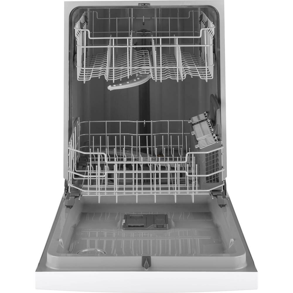 GE - 24" Front Control Tall Tub Built-In Dishwasher - White - Alt_View_Standard_11
