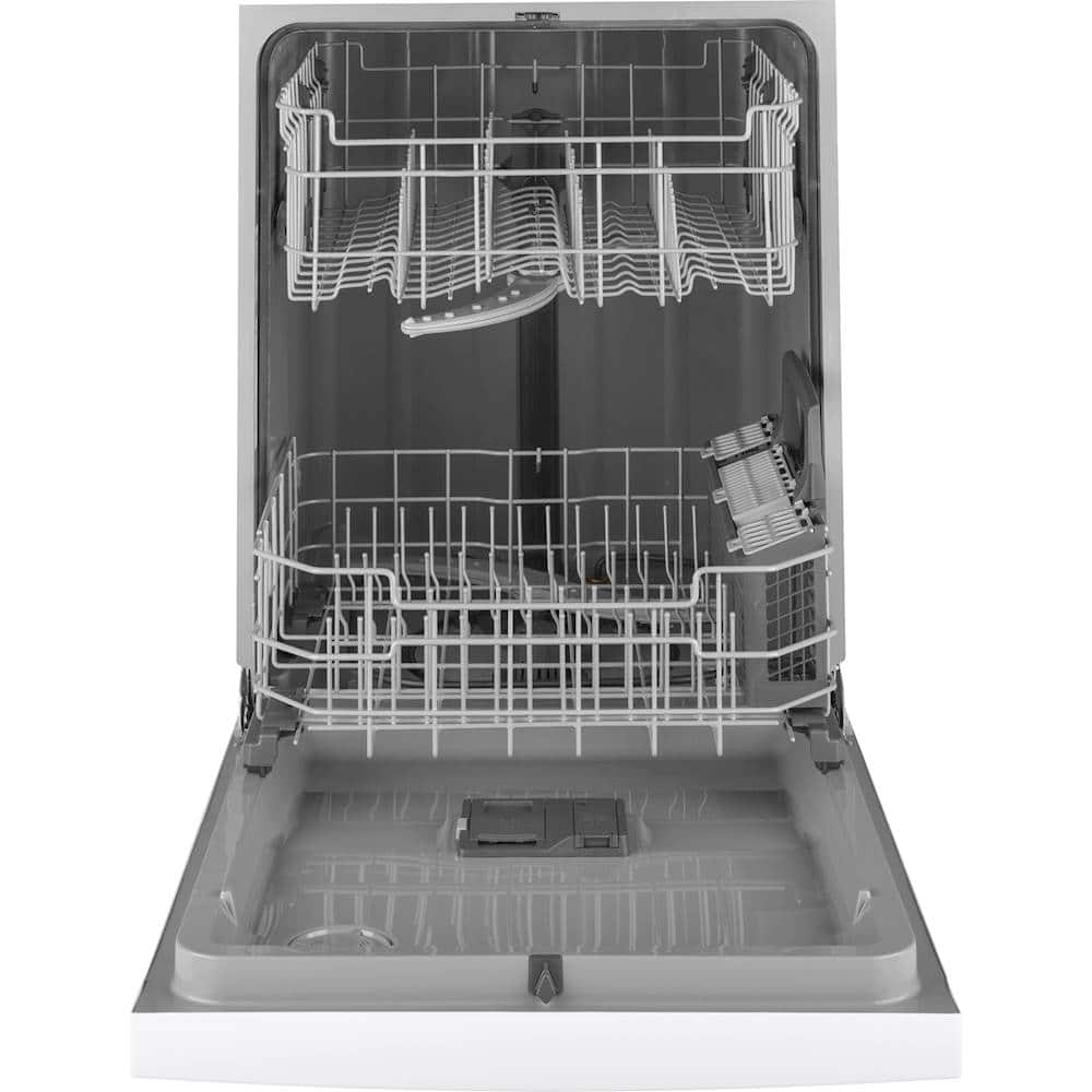 GE - 24" Front Control Tall Tub Built-In Dishwasher - White - Alt_View_Standard_11
