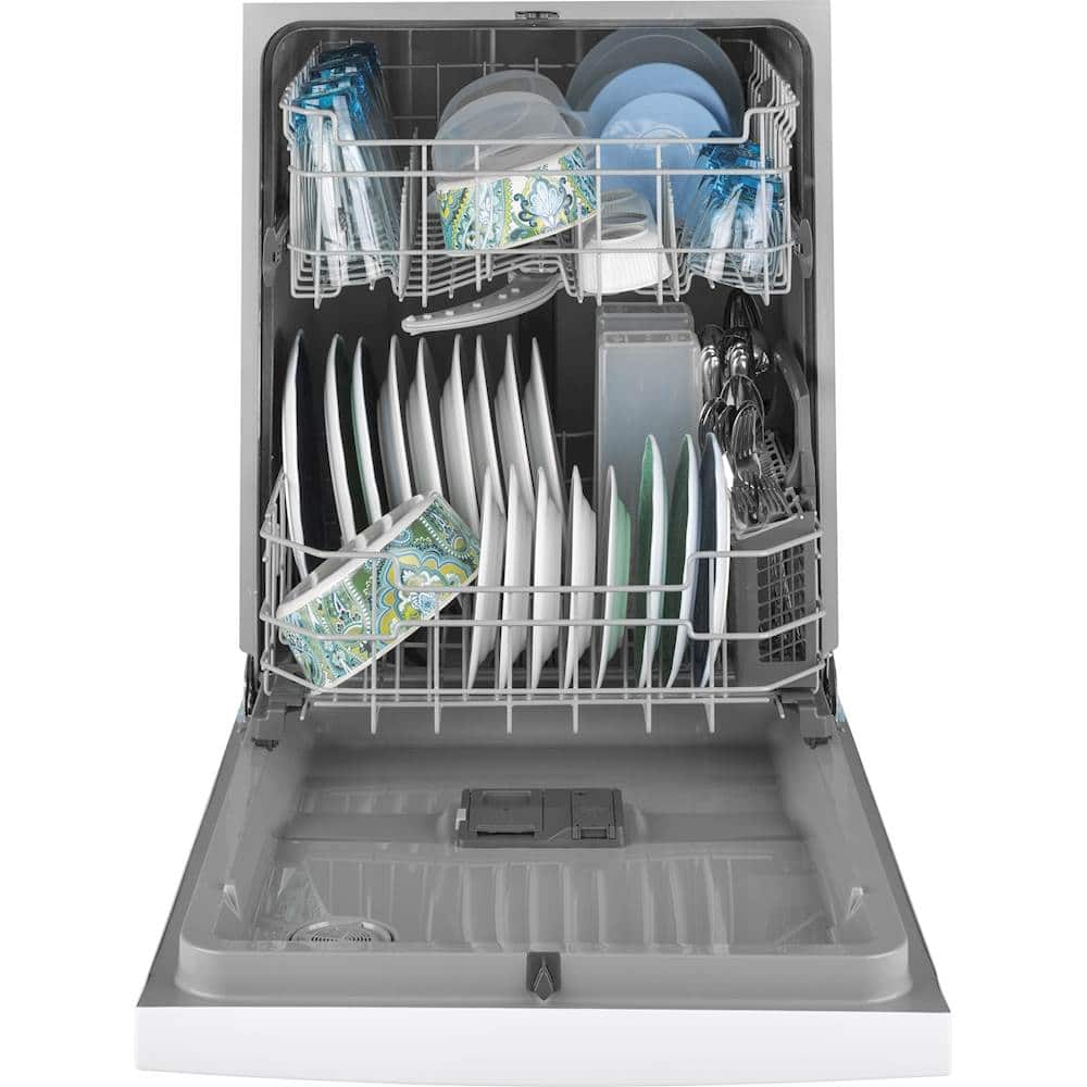 GE - 24" Front Control Tall Tub Built-In Dishwasher - White - Alt_View_Standard_13