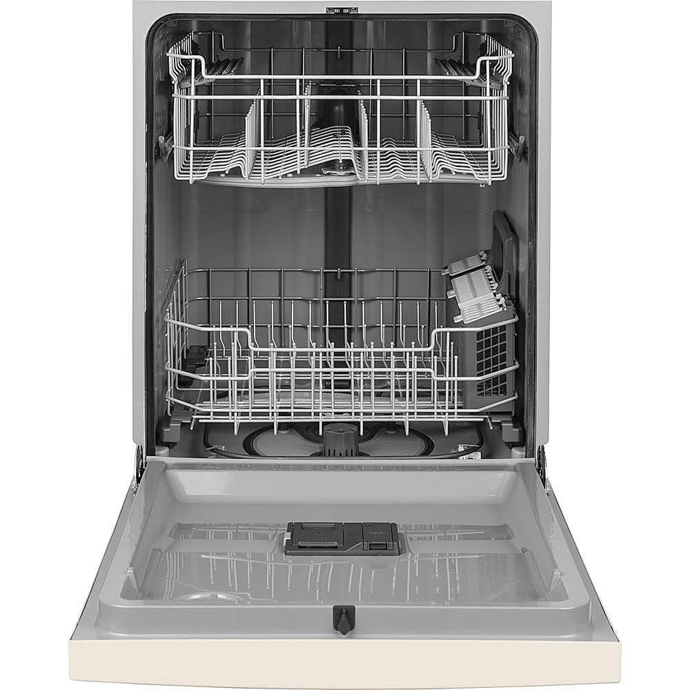 GE - 24" Front Control Tall Tub Built-In Dishwasher - Bisque - Alt_View_Standard_11