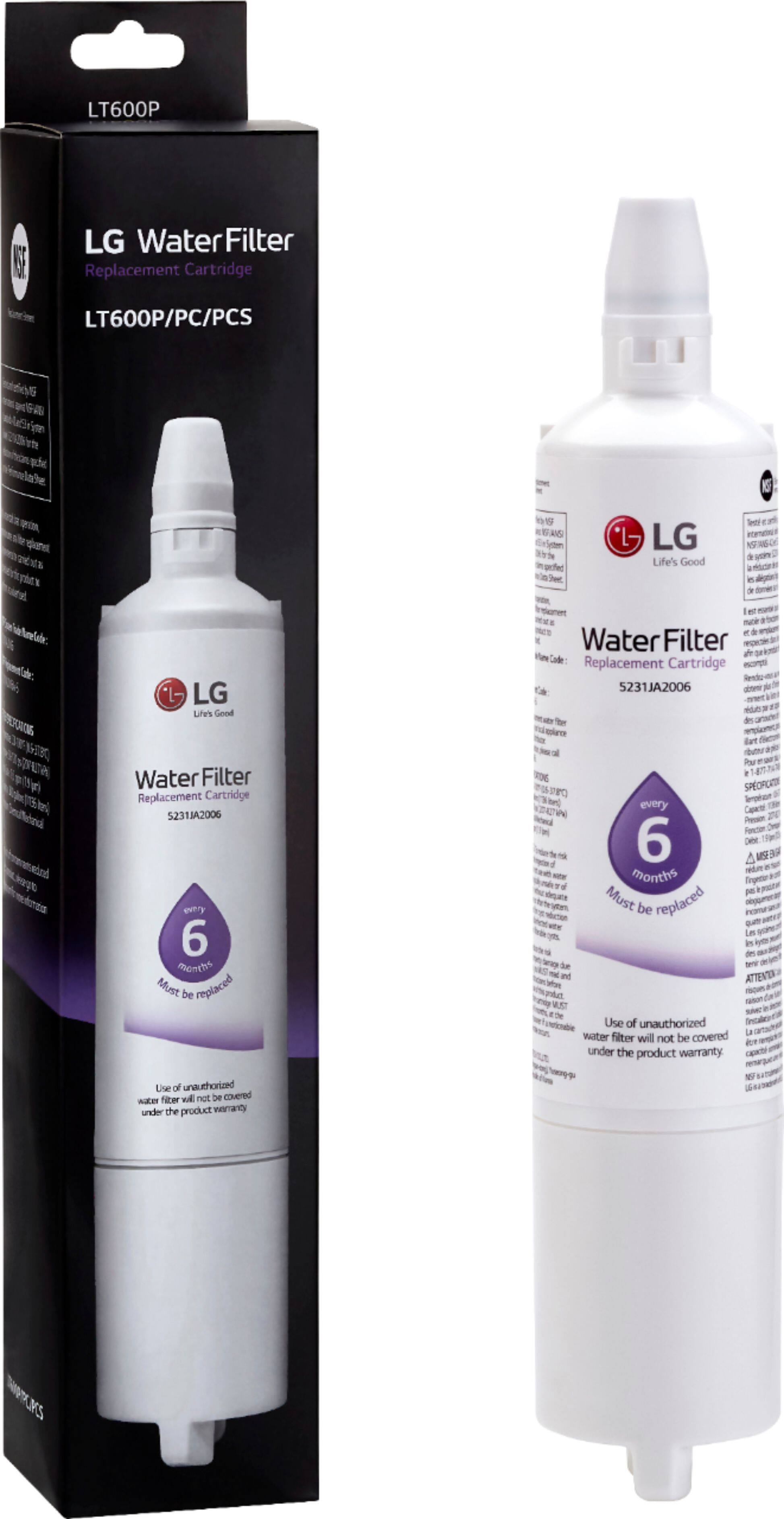 LG - Water Filter for Select LG Refrigerators - White - Alt_View_Standard_12