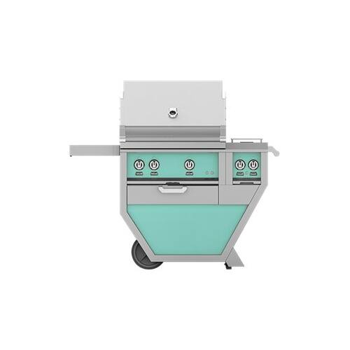 Hestan - Deluxe Gas Grill - Bora Bora - Angle_Standard