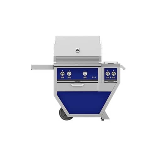 Hestan - Deluxe Gas Grill - Prince - Angle_Standard