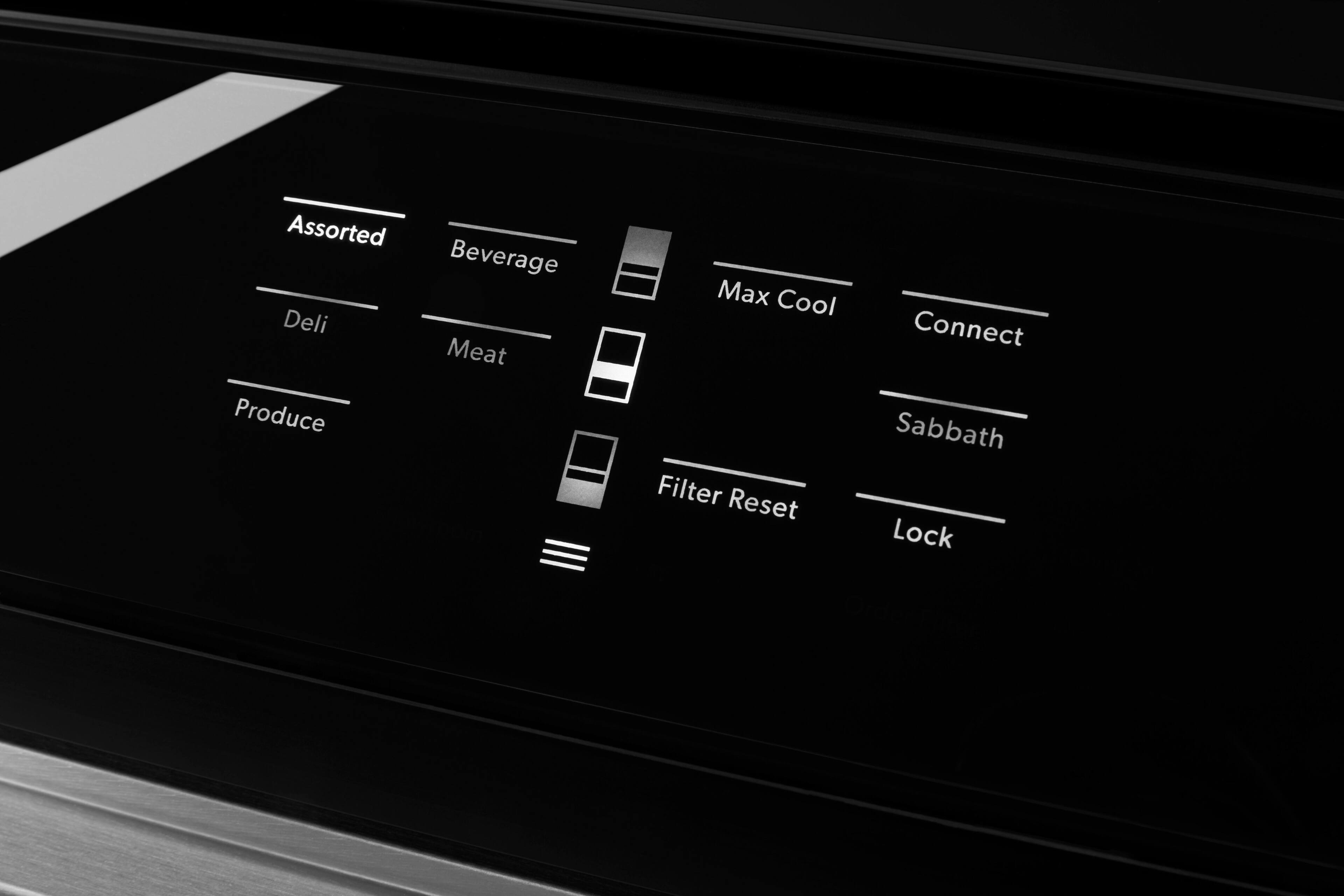 jenn air black glass fridge