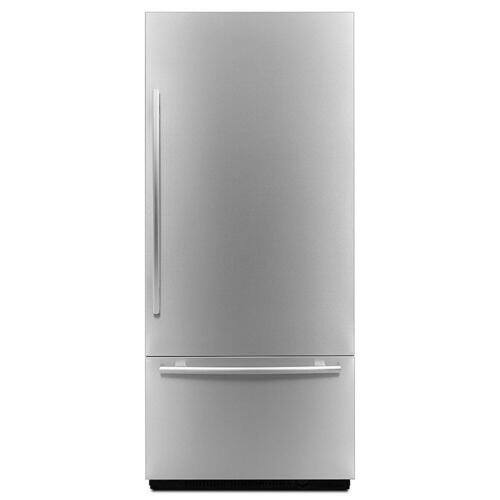 Jenn-Air - Euro-Style Door Panel Kit for Jenn-Air Refrigerators / Freezers - Stainless steel - Front_Standard
