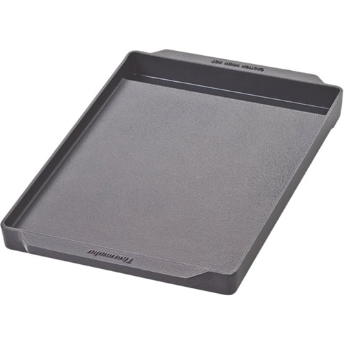 Thermador - Griddle for Gas Cooktops - Black - Front_Standard