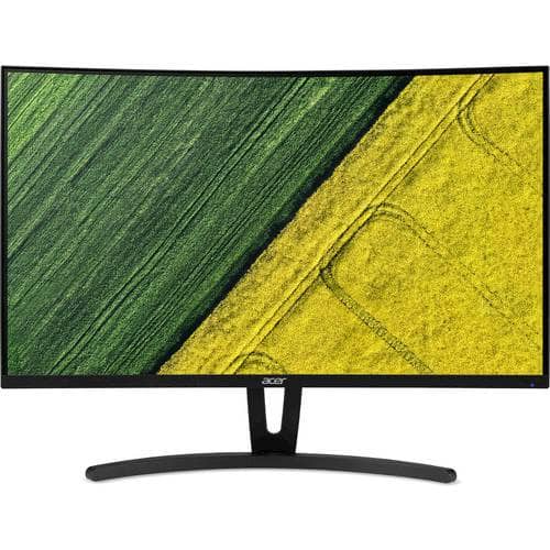 Acer - Refurbished ED3 Series 27" LED Curved FHD FreeSync Monitor - Black