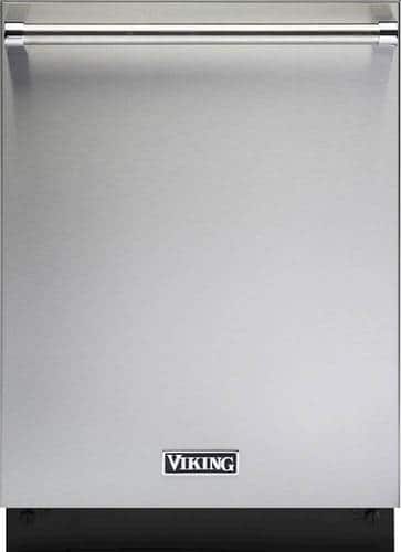 Viking - 24" Top Control Built-In Dishwasher with Stainless Steel Tub - Stainless steel - Front_Standard