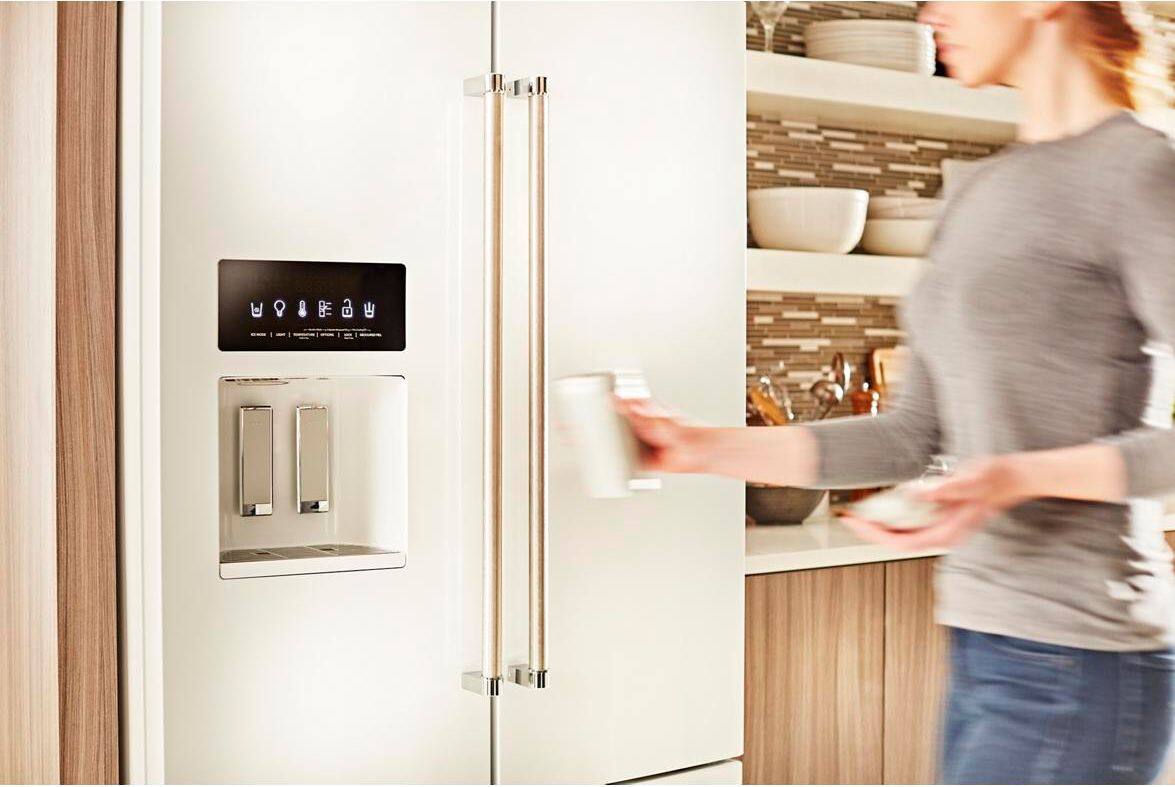 KitchenAid - 26.8 Cu. Ft. French Door Refrigerator - White - Alt_View_Standard_13