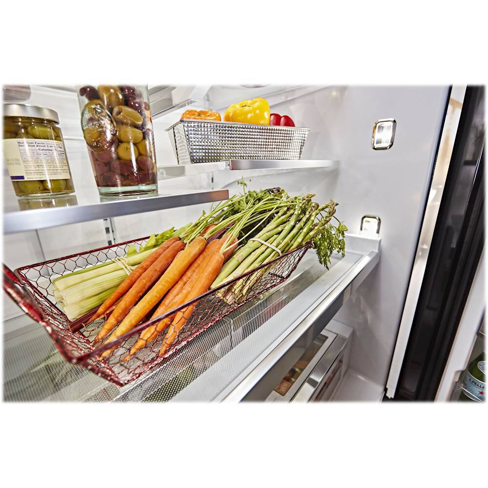 KitchenAid - 26.8 Cu. Ft. French Door Refrigerator - Black - Alt_View_Standard_16