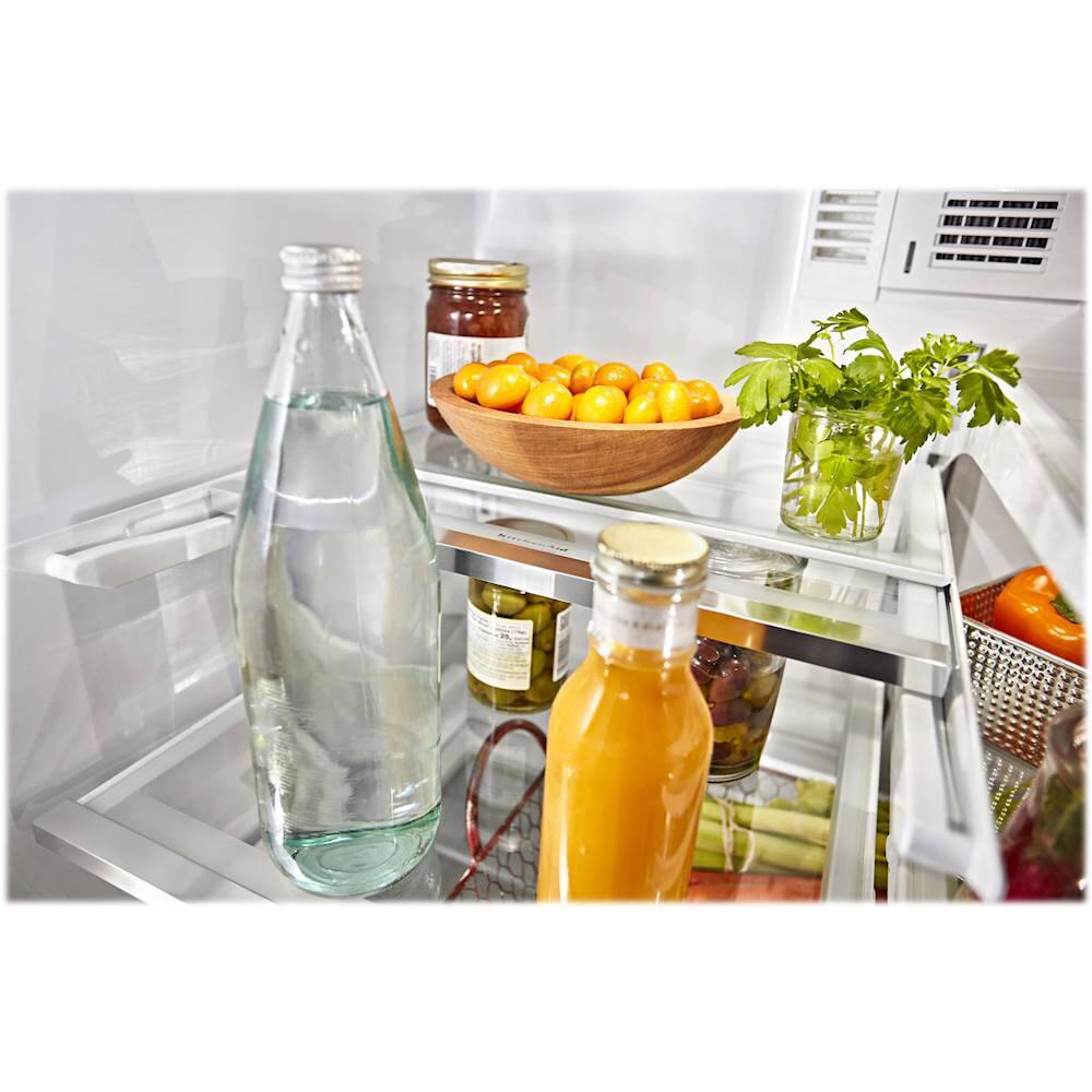 KitchenAid - 26.8 Cu. Ft. French Door Refrigerator - Black - Alt_View_Standard_17