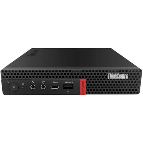 Lenovo - ThinkCentre M720q Desktop - Intel Core i3 - 8GB Memory - 128GB Solid State Drive - Black