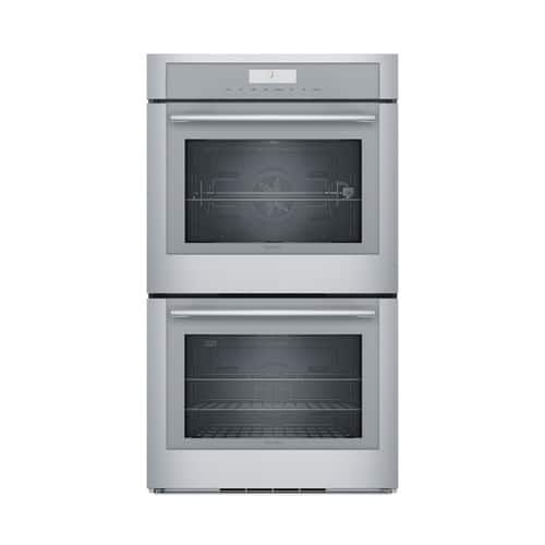 Thermador - MASTERPIECE SERIES 29.8" Built-In Double Electric Convection Wall Oven - Stainless steel - Front_Standard