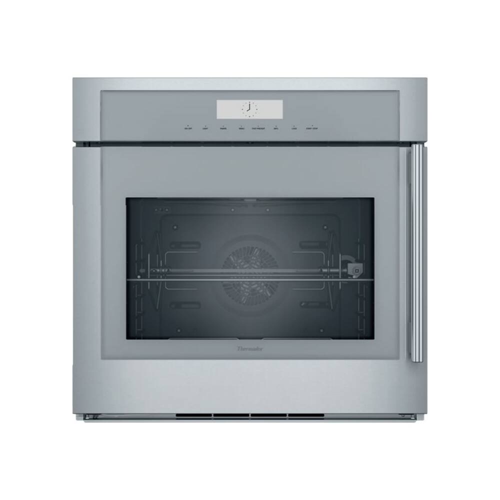 Thermador - MASTERPIECE SERIES 29.7" Built-In Single Electric Convection Wall Oven - Stainless steel - Front_Zoom