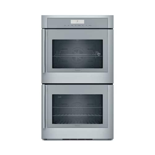 Thermador - MASTERPIECE SERIES 29.8" Built-In Double Electric Convection Wall Oven - Stainless steel - Front_Standard