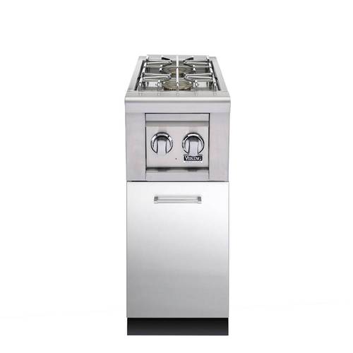 Viking - 30" Depth Double Side Burner Base for Viking VQGSB Outdoor Double Side Burners - Stainless steel - Front_Standard