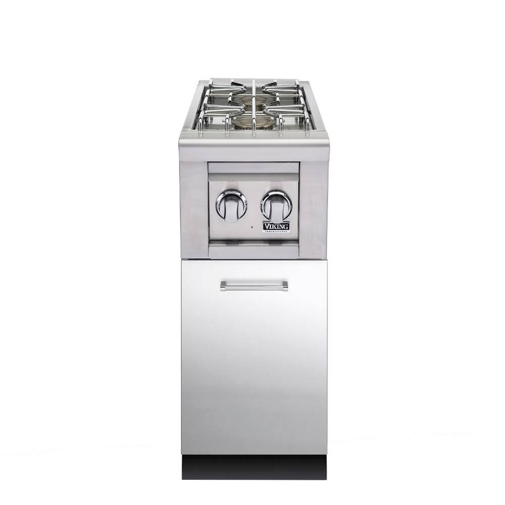 Viking - 30" Depth Double Side Burner Base for Viking VQGSB Outdoor Double Side Burners - Stainless steel - Front_Zoom