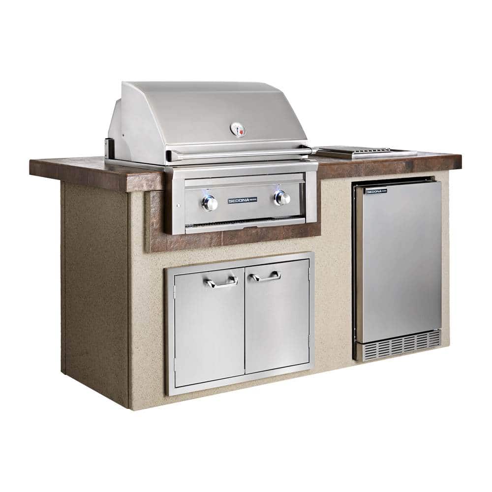Sedona by Lynx - 30" Built-In Gas Grill - Stainless Steel - Angle_Zoom