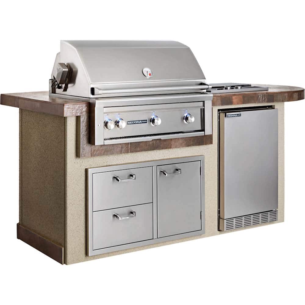 Sedona By Lynx 36 Gas Grill Stainless Steel At Pacific S Sedona By Lynx 36 Gas Grill Stainless Steel Angle Zoom