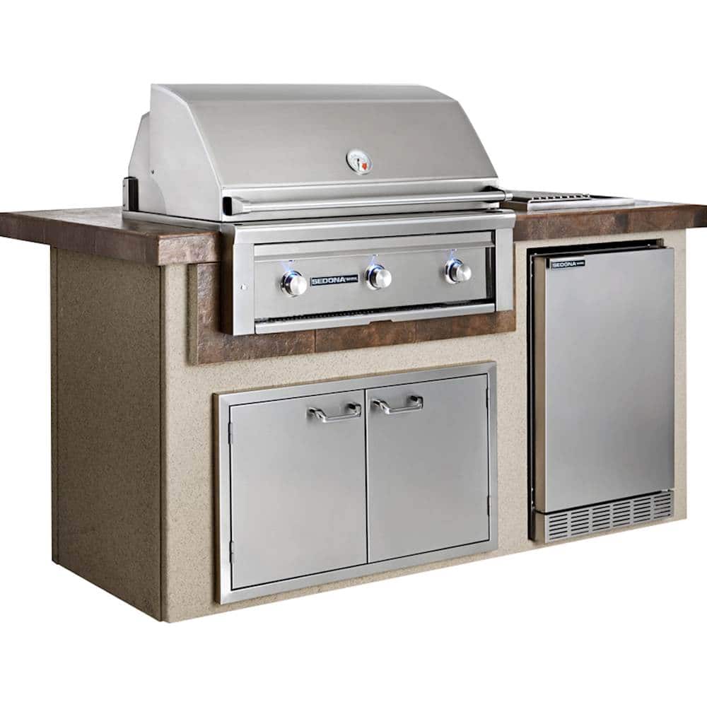 Sedona by Lynx - 36" Built-In Gas Grill - Stainless Steel - Angle_Zoom