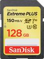 SanDisk - Extreme PLUS 128GB SDXC UHS-I Memory Card