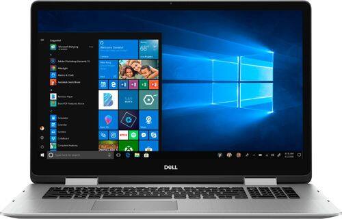 Dell - Inspiron 2-in-1 17.3" Touch-Screen Laptop - Intel Core i7 - 16GB Memory - NVIDIA GeForce MX150 - 1TB Hard Drive - Silver